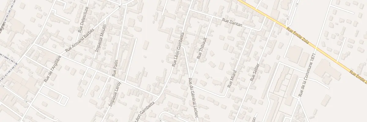 Plan du 44 Rue du Général Leclerc à Caudebec-lès-Elbeuf