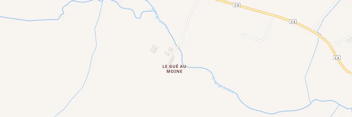 Plan du 92 Le Gue des Moines à Charnizay