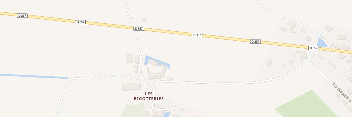 Plan du 149 Les Bigotteries à Danzé