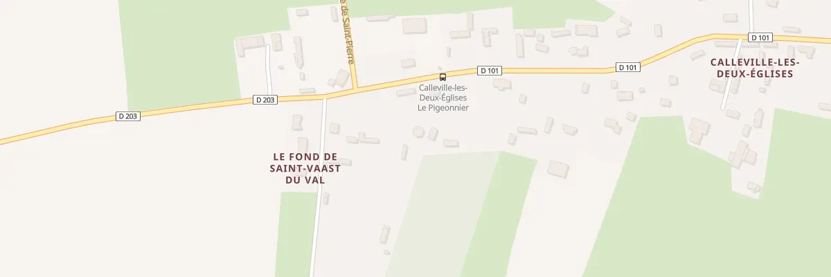 Plan du 780 Rte de la Republique à Calleville-les-Deux-Églises