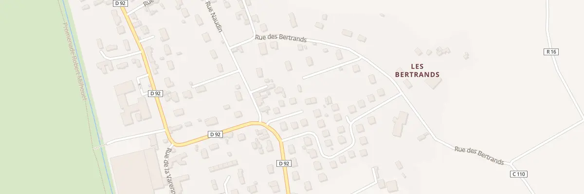 Plan du 32 Rue Naudin à Beaulieu-lès-Loches