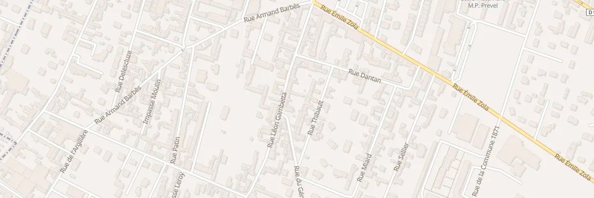 Plan du 35 Rue Léon Gambetta à Caudebec-lès-Elbeuf