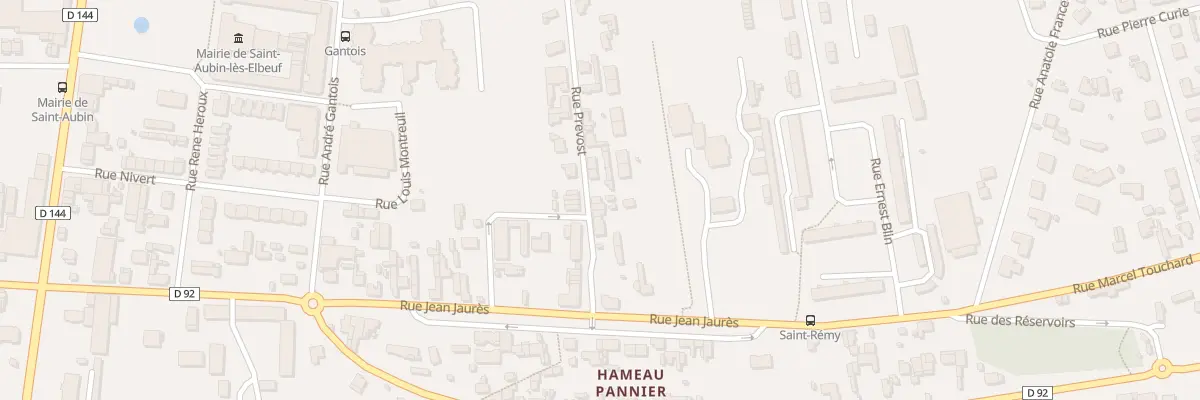 Plan du 10 Rue Prévost à Saint-Aubin-lès-Elbeuf