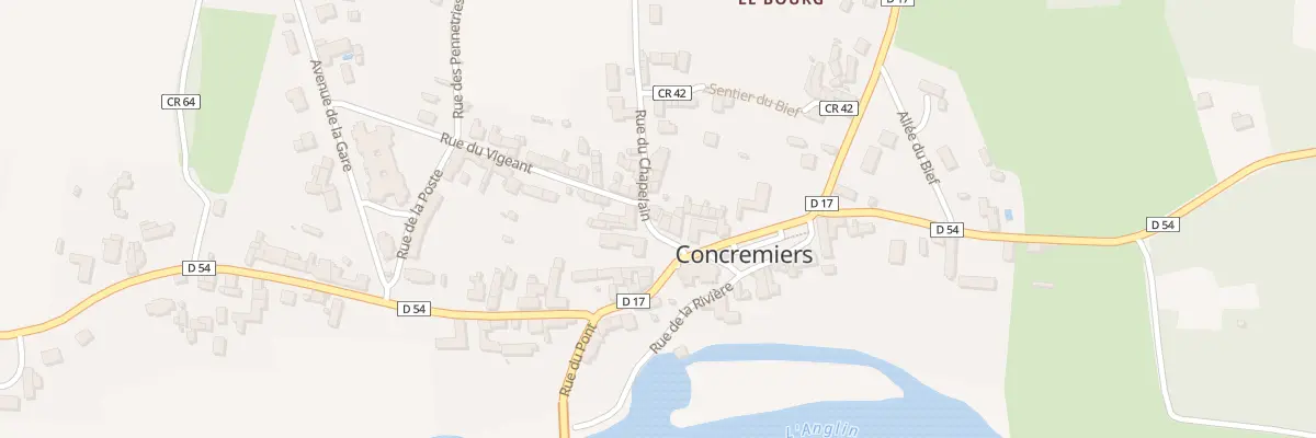 Plan du 5157 Pl des Combattants à Concremiers