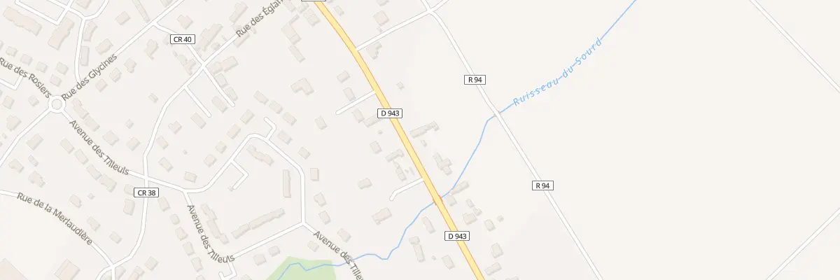 Plan du 43 Av des Platanes à Perrusson