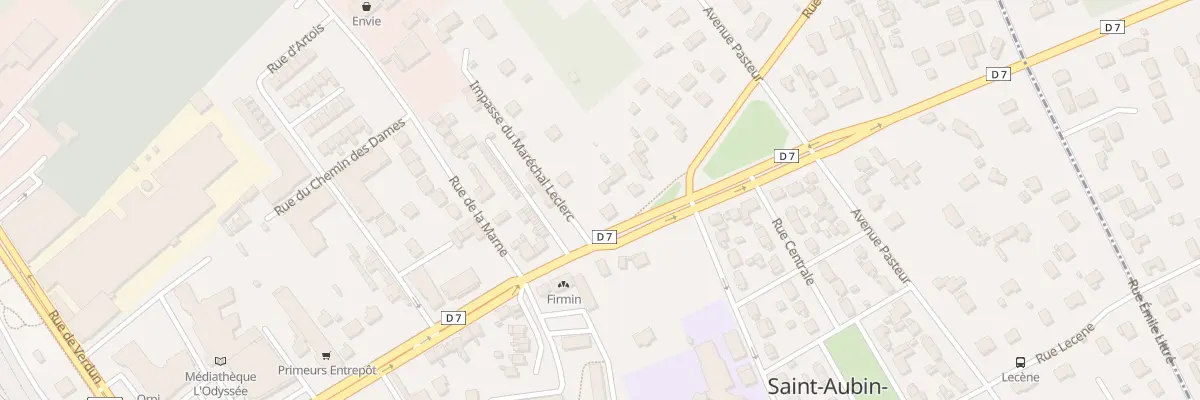 Plan du 43 Rue du Maréchal Leclerc à Saint-Aubin-lès-Elbeuf