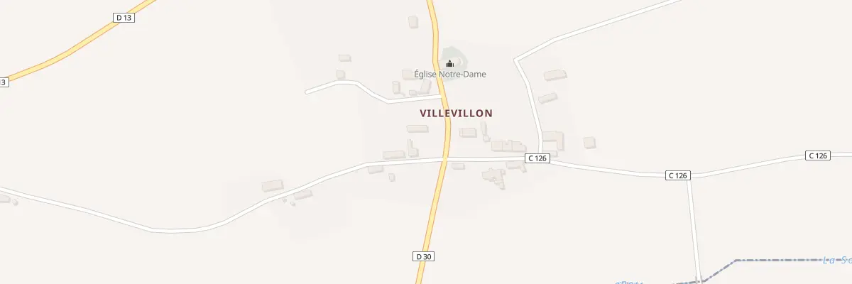 Plan du 15 Villevillon aux Autels-Villevillon