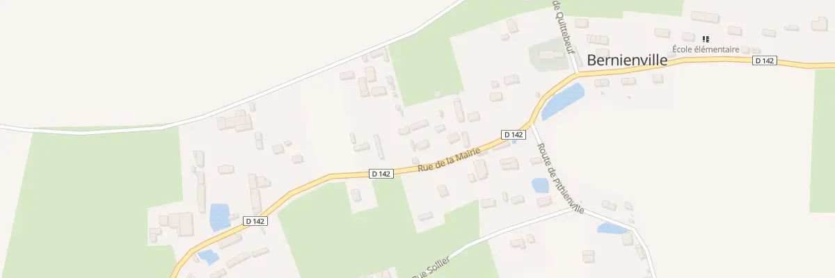 Plan du 9 Rue de la Mairie à Bernienville