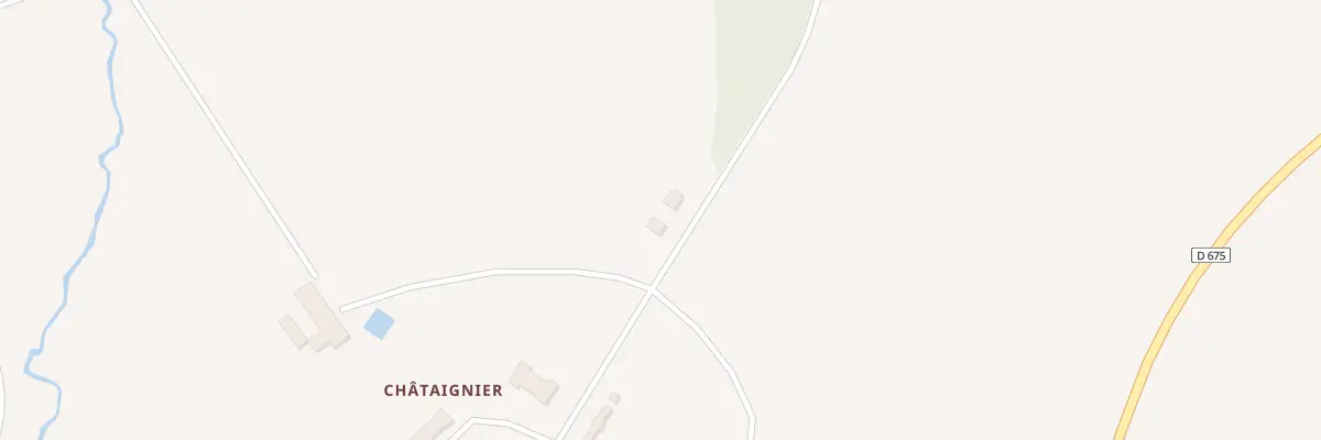 Plan du 5391 Chataignier à Peyrat-de-Bellac