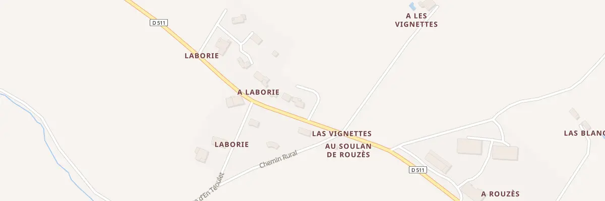 Plan du 5065A A Las Vignettes à Encausse