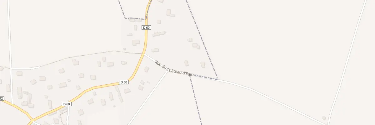 Plan du 1 Rue du Château d’Eau à Mandeville