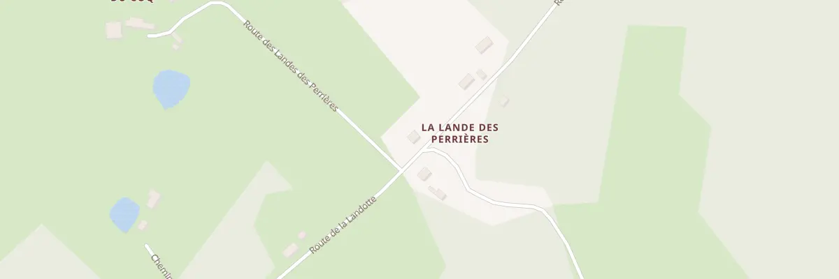 Plan du 206 Les Landes des Perrieres à Saint-Paul-la-Roche