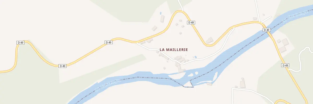 Plan du 6 La Maillerie à La Croix-sur-Gartempe