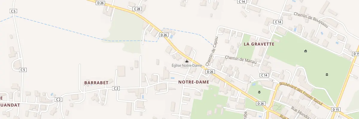 Plan du 15 Av de Notre-Dame à Saint-Nicolas-de-la-Grave