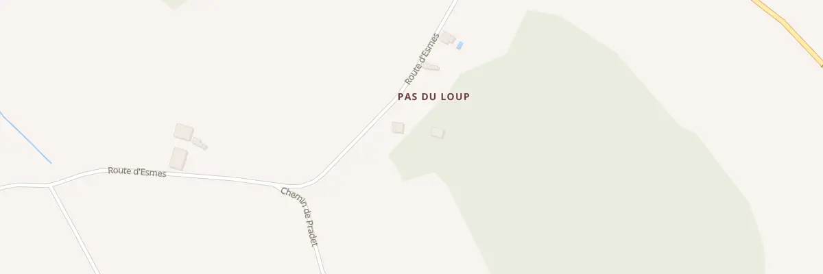 Plan du 6035 Rte d’Esmes à Montesquieu