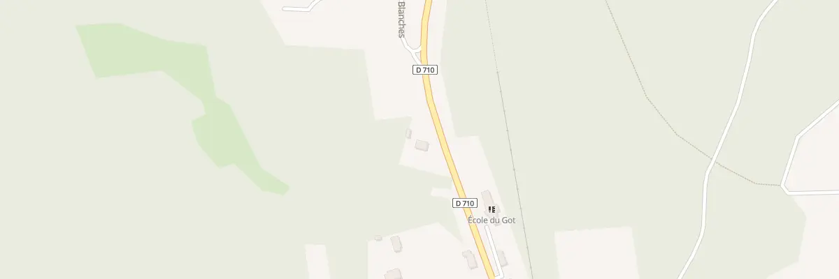 Plan du 1A Le Got Nord à Mazeyrolles