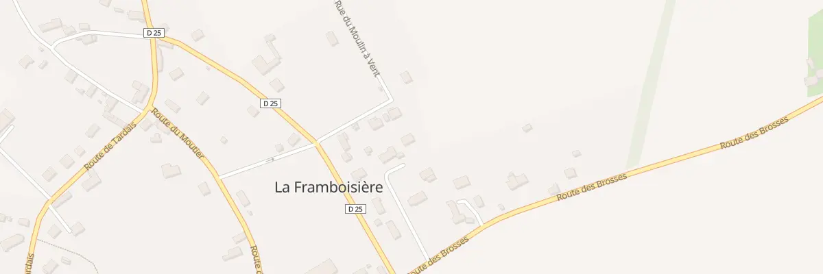 Plan du 9 Rue des Meiliers à La Framboisière