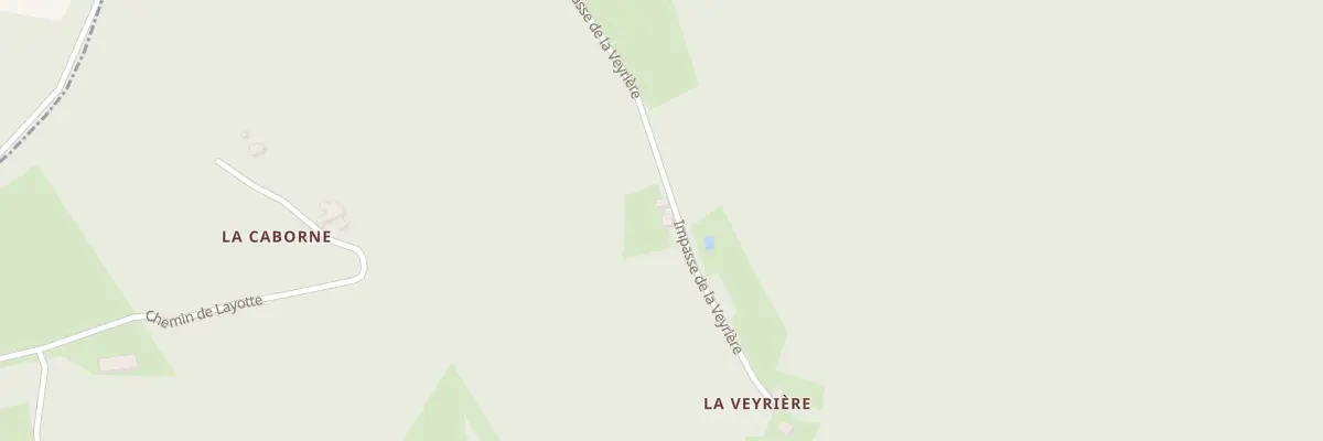 Plan du 552 Imp de la Veyrière à Tursac