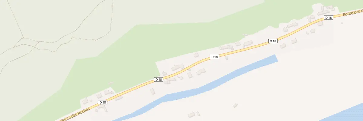 Plan du 1611 Rte des Roches à Orival