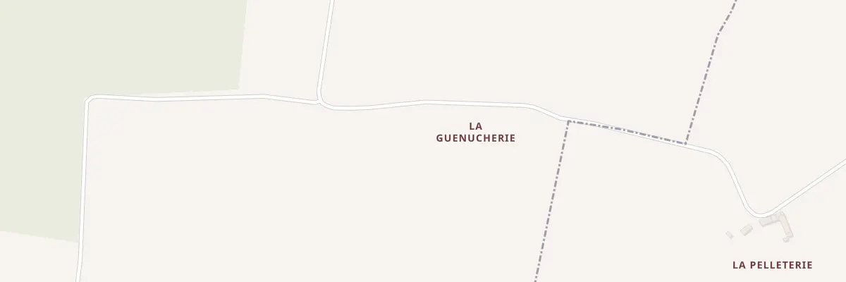 Plan du 191 La Guenucherie à La Fontenelle