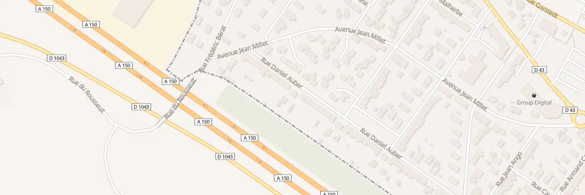 Plan du 123 Rue Daniel Auber à Maromme