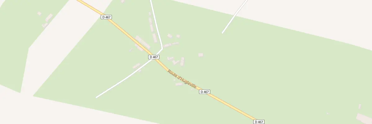 Plan du 8 Rte d’Hugleville à Butot