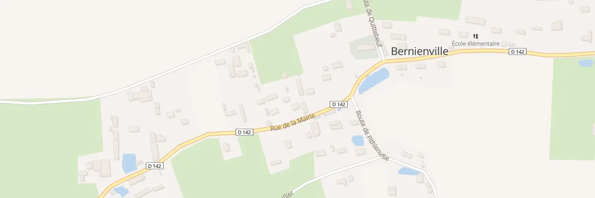 Plan du 7 Rue de la Mairie à Bernienville