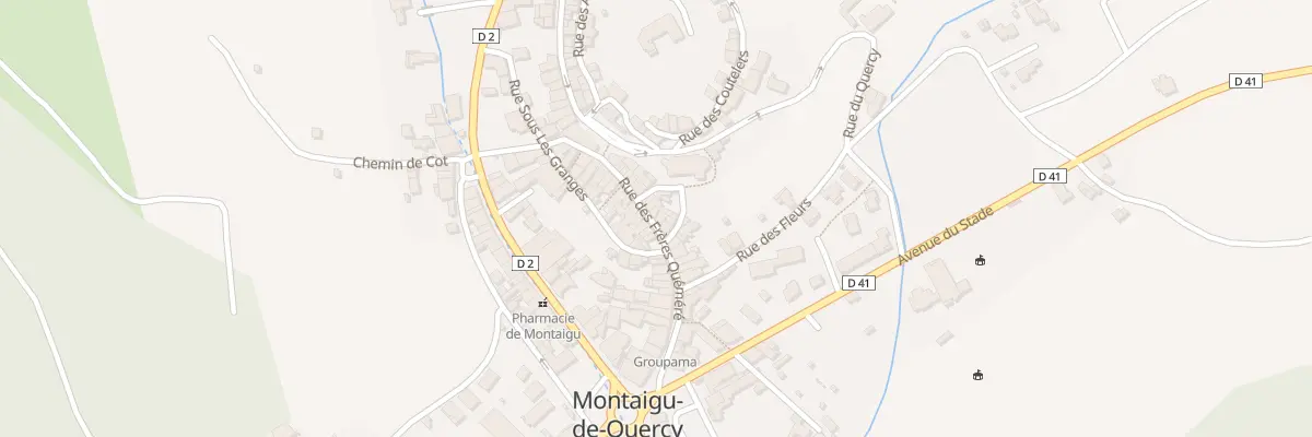 Plan du 17 Rue des Frères Quéméré à Montaigu-de-Quercy