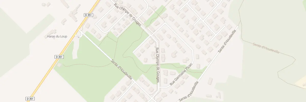Plan du 11 Rue Olympe de Gouges à Canteleu