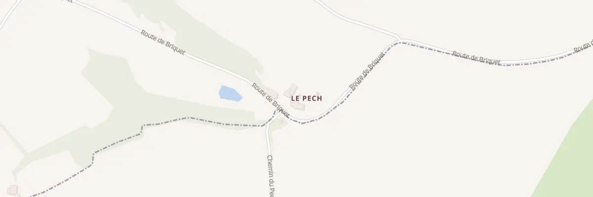 Plan du 5043 Pech à Fauroux