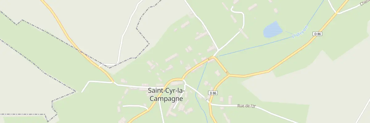Plan du 11 Rue de la Masurette à Saint-Cyr-la-Campagne
