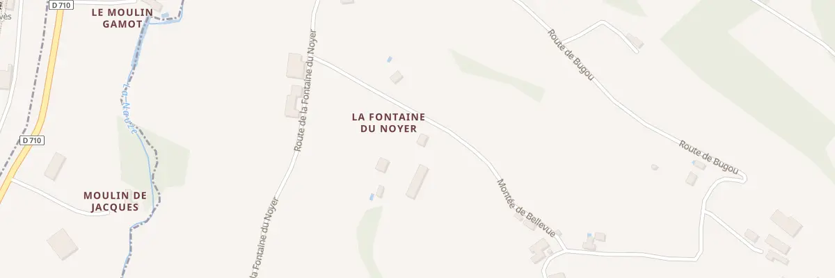 Plan du 54C La Poujade à Sagelat