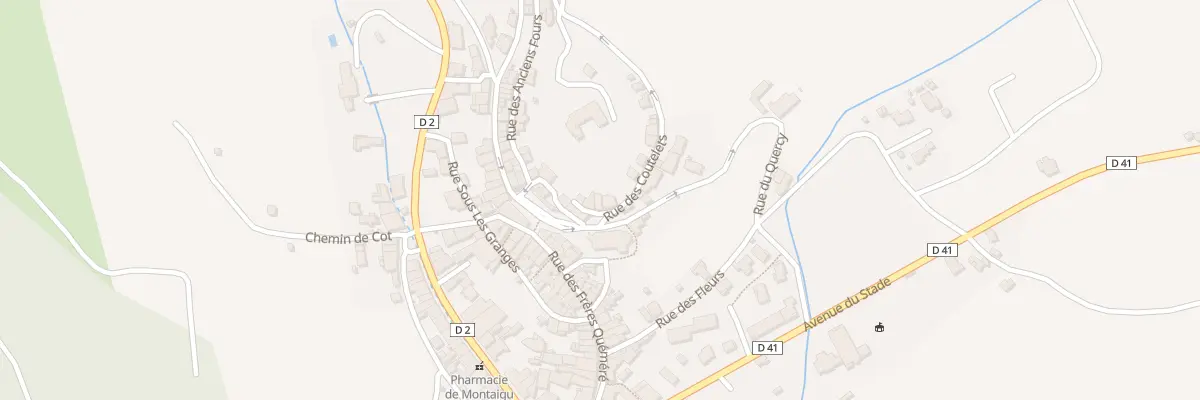 Plan du 13 Rue des Coutelets à Montaigu-de-Quercy