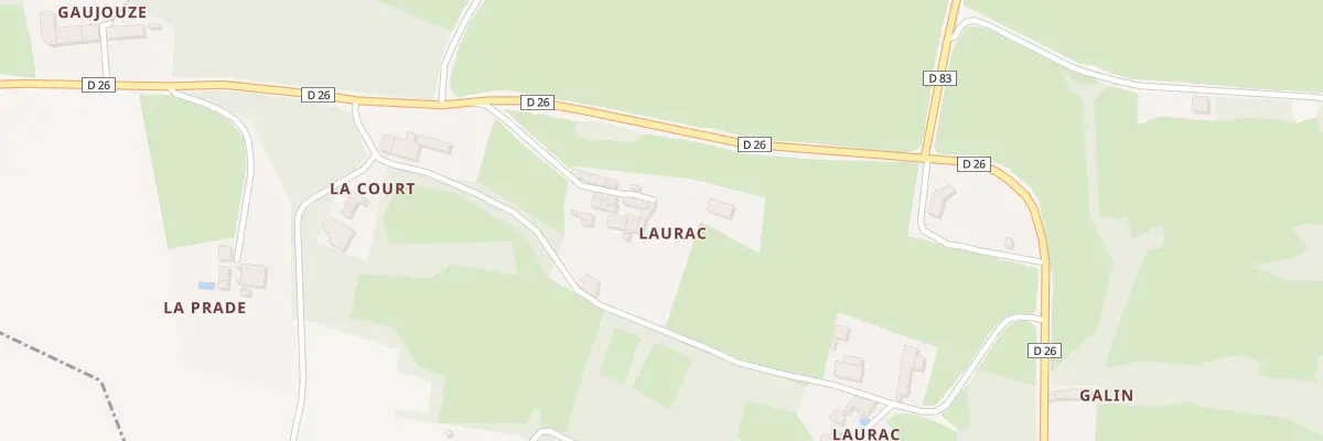 Plan du 9 Laurac à Belbèze-en-Comminges