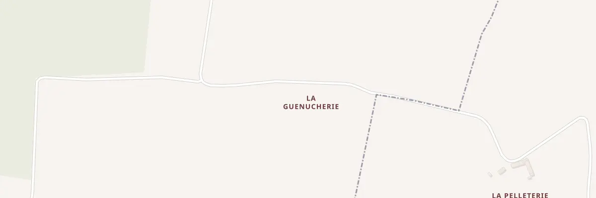 Plan du 4 La Guenucherie à La Fontenelle