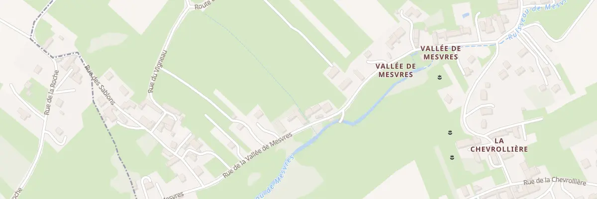 Plan du 53 Rue de la Vallée de Mesvres à Civray-de-Touraine