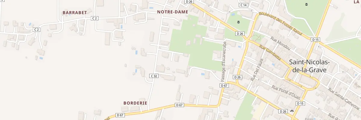 Plan du 103 Che de Jouandat à Saint-Nicolas-de-la-Grave