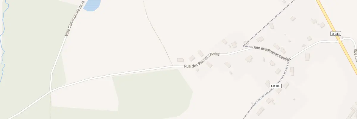 Plan du 18 Rue des Pierres Levées à Perrusson
