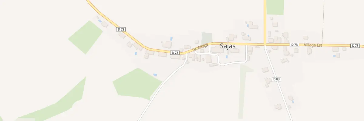 Plan du 221 Le Village Sud à Sajas