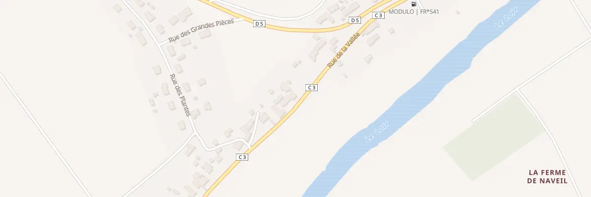 Plan du 7 Rue de la Vallée à Naveil