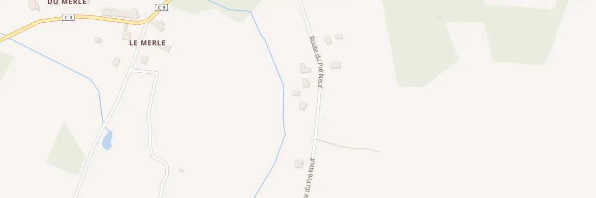 Plan du 5001 Pre Neuf à Oradour-sur-Glane