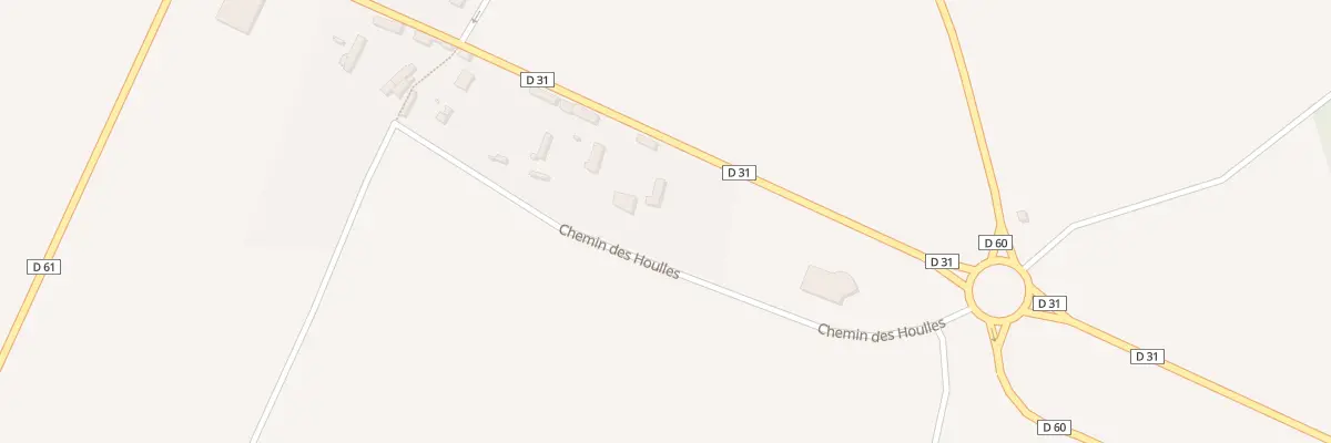 Plan du 8B Che des Houlles à Claville