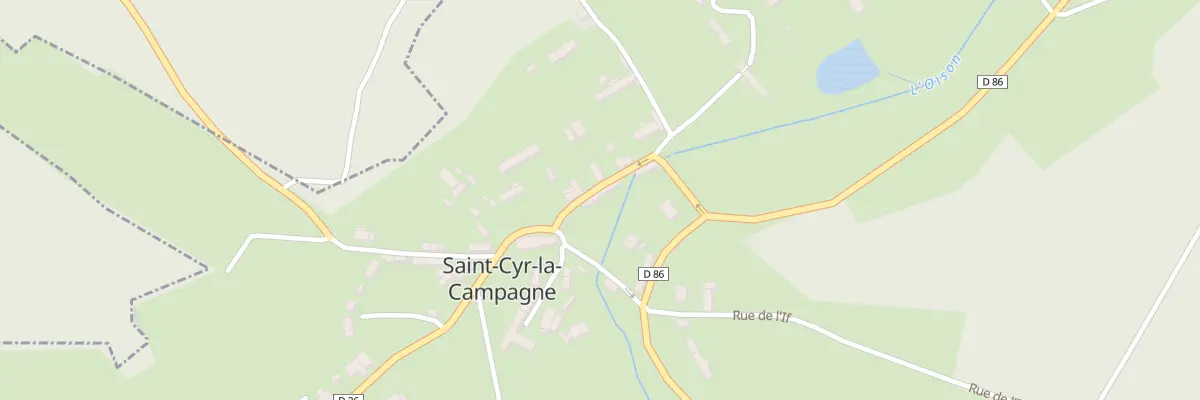 Plan du 30 Rue de la Masurette à Saint-Cyr-la-Campagne