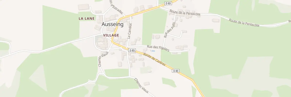 Plan du 4 Rue des Figuiers à Ausseing