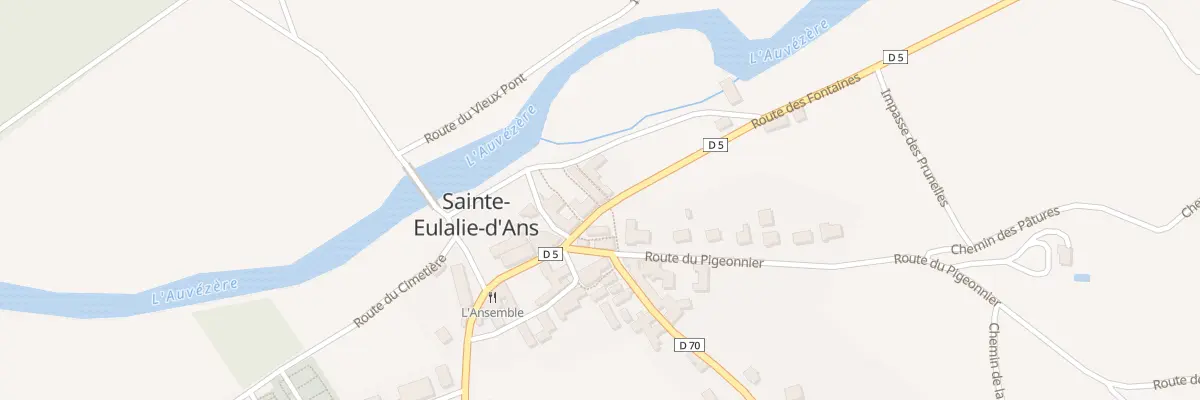 Plan du 8 Le Bourg à Sainte-Eulalie-d’Ans