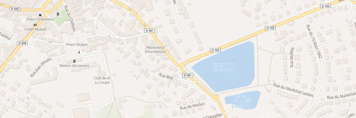 Plan du 41 Rue de Chateaudun à La Loupe