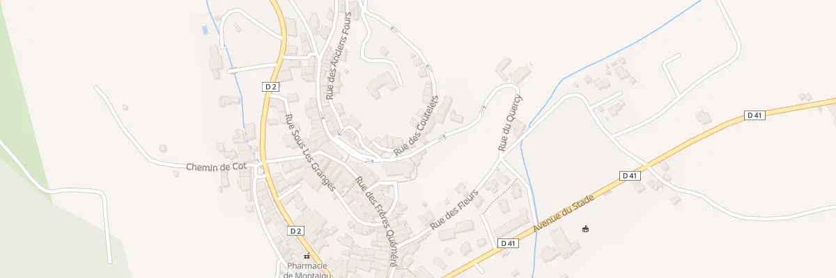 Plan du 8 Rue des Coutelets à Montaigu-de-Quercy