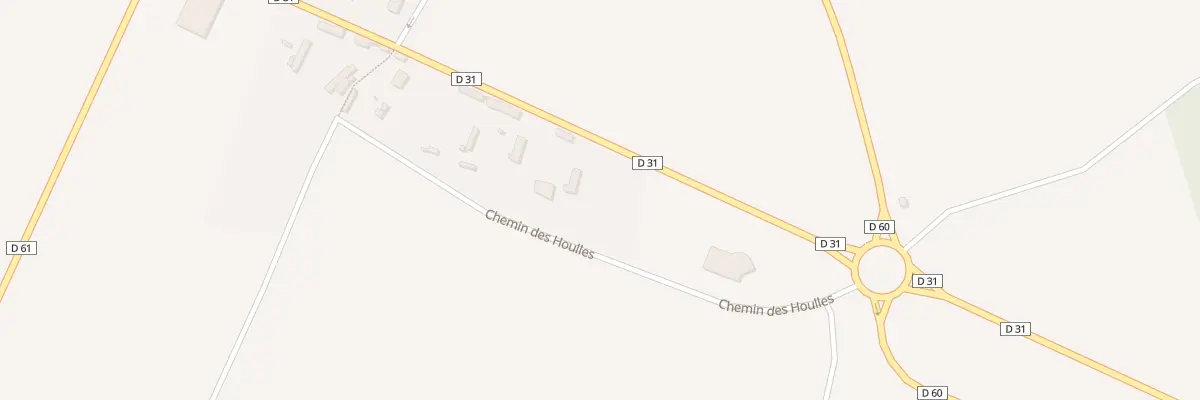 Plan du 8 Che des Houlles à Claville