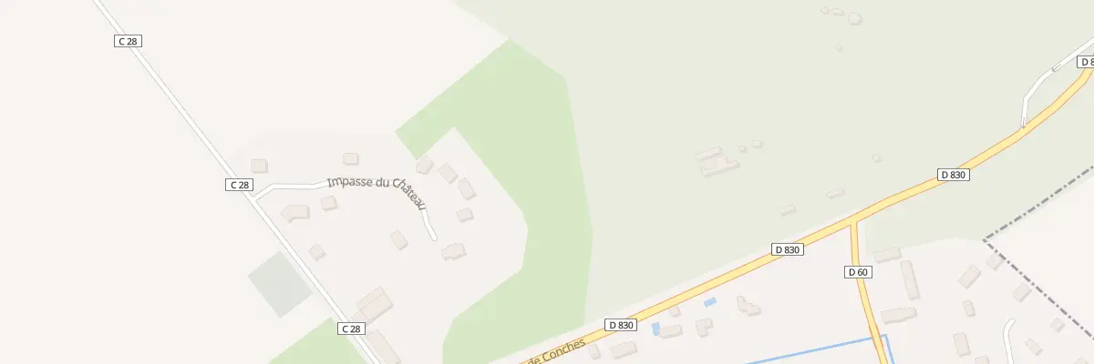 Plan du 10 Imp du Chateau à Glisolles
