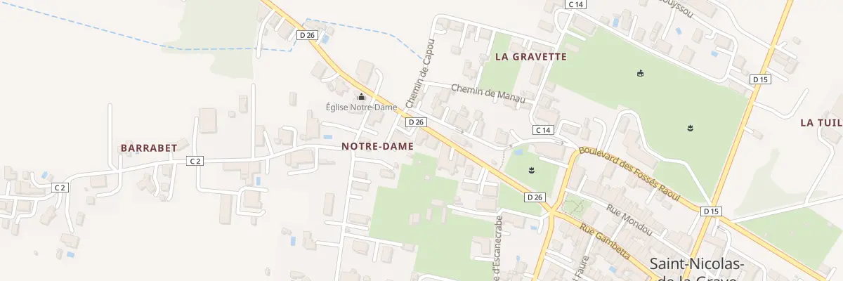 Plan du 11 Av de Notre-Dame à Saint-Nicolas-de-la-Grave
